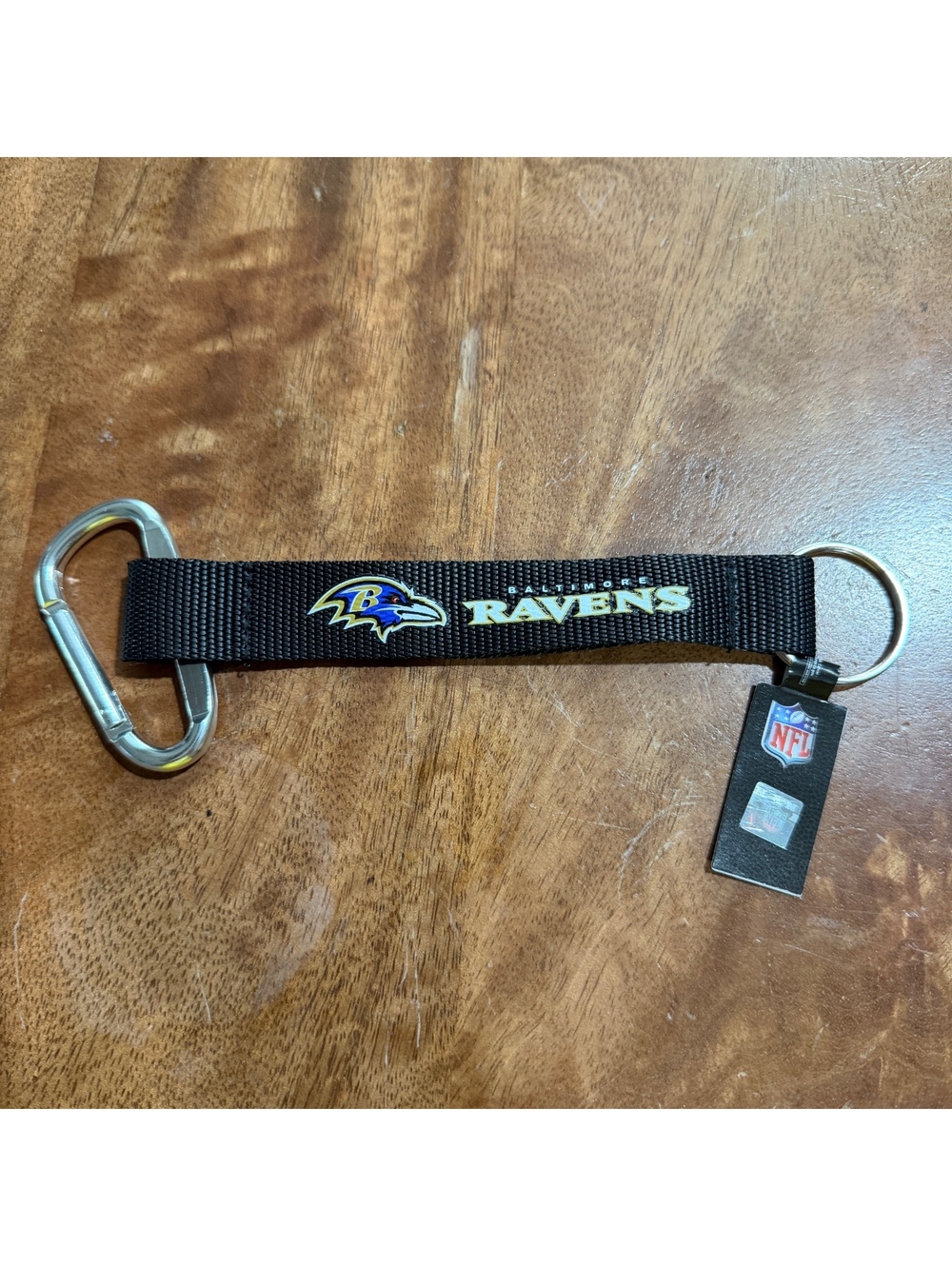 Baltimore Ravens NFL Carabiner Keychain